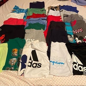 Pre-owned Boy’s shirts and shorts bundle
